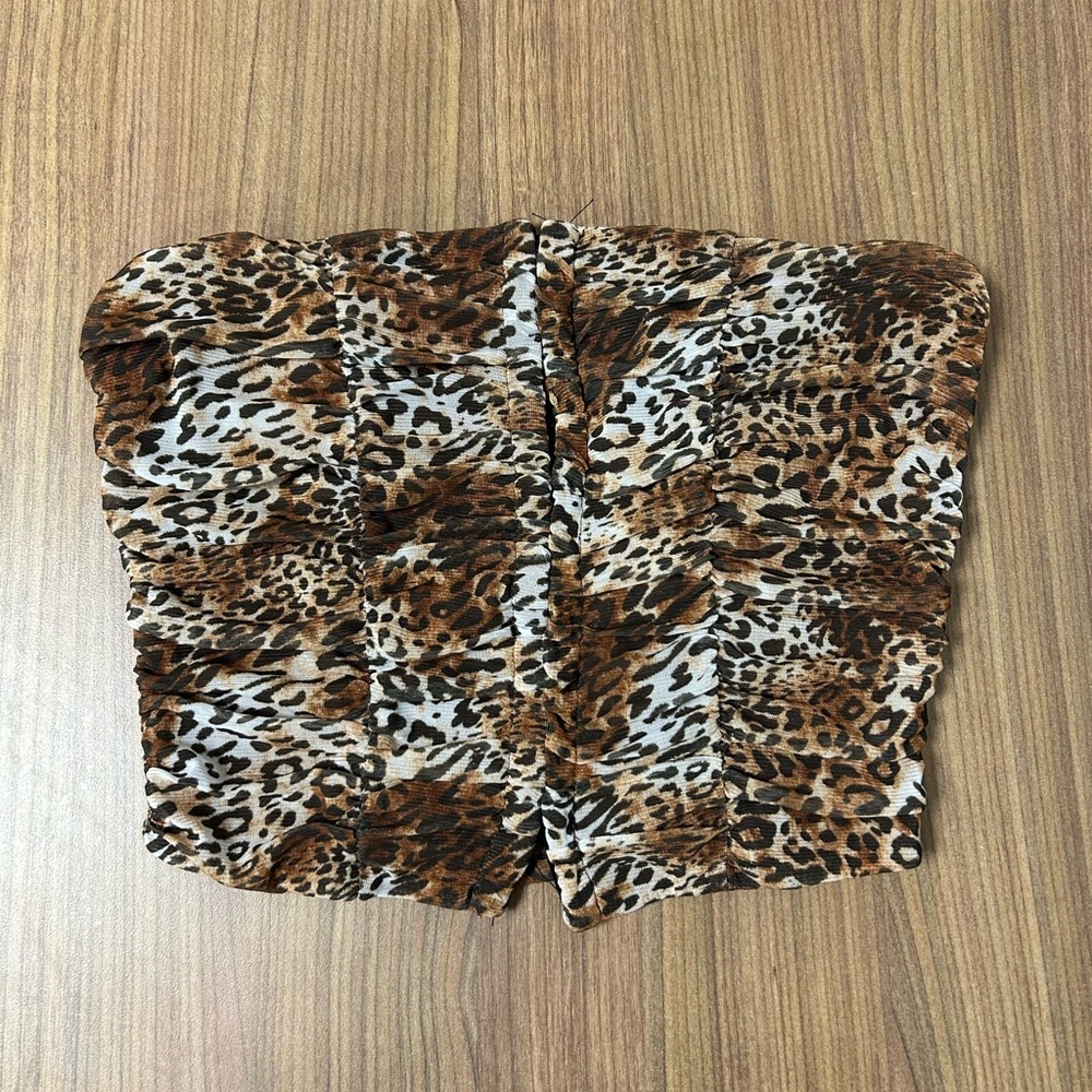Leopard Print Women's Top